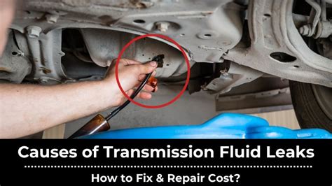 Transmission Seal Fluid Leak: Symptoms, Causes, Repair, & Cost